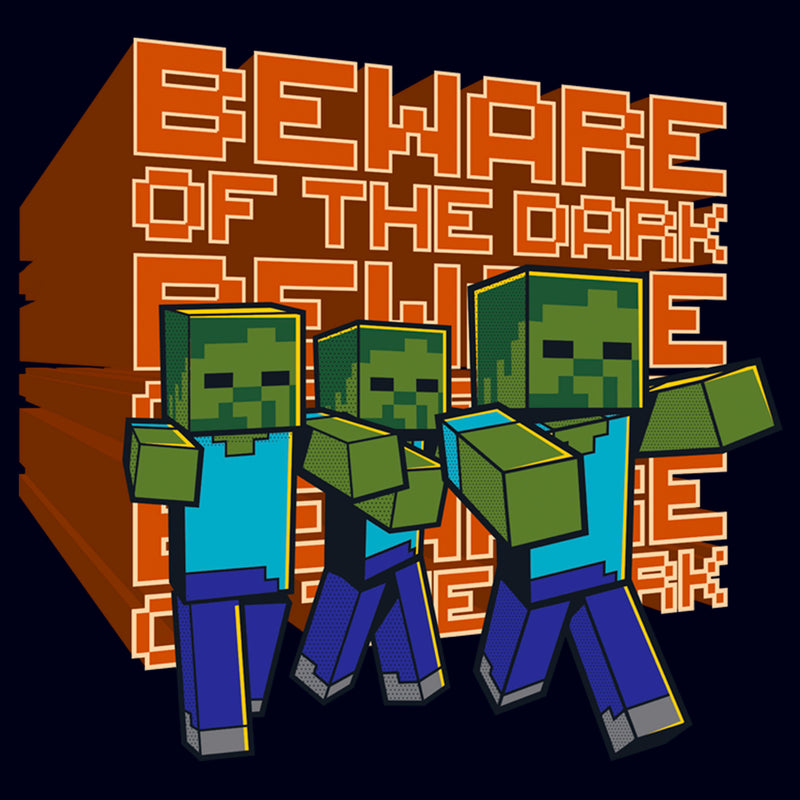 Women's Minecraft Beware of the Dark Zombies T-Shirt