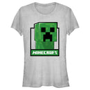 Junior's Minecraft Creeper in a Box T-Shirt