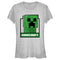 Junior's Minecraft Creeper in a Box T-Shirt