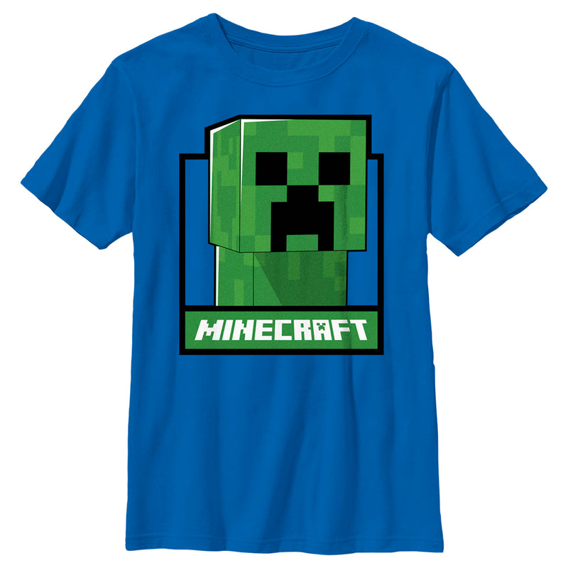 Boy's Minecraft Creeper in a Box T-Shirt