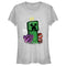 Junior's Minecraft Creeper King T-Shirt