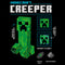 Men's Minecraft Creeper Graph T-Shirt