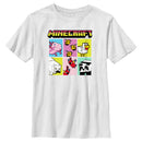 Boy's Minecraft Animal Mobs Boxes T-Shirt