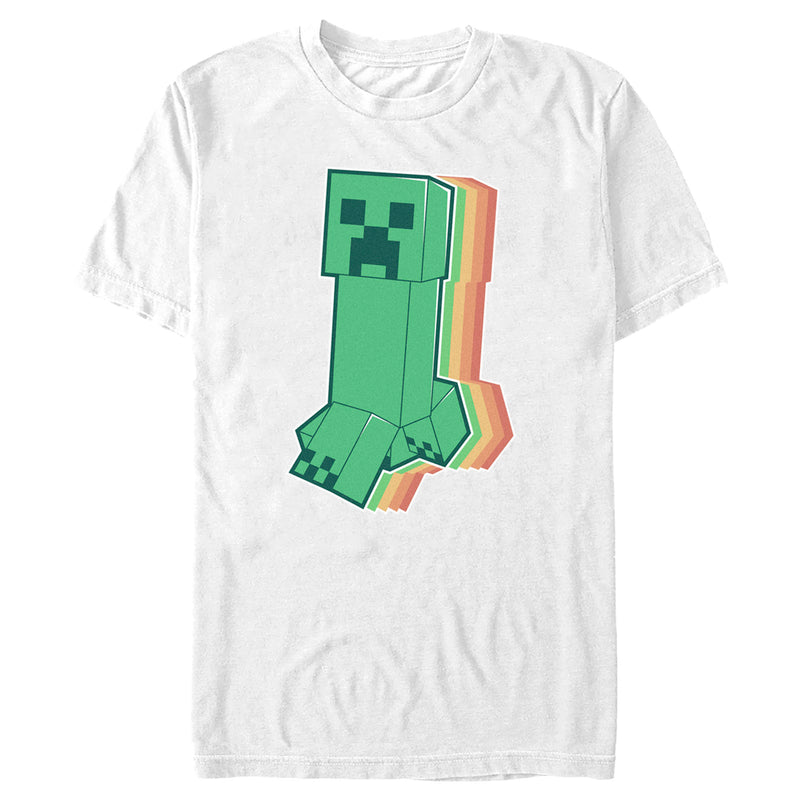 Men's Minecraft Colorful Creeper T-Shirt