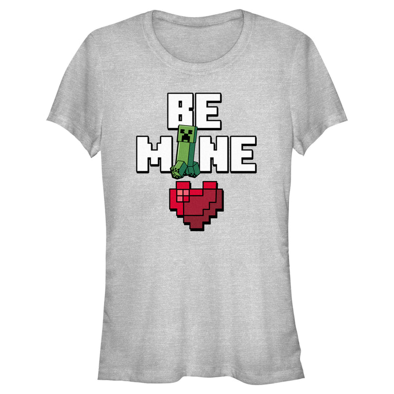 Junior's Minecraft Be Mine Creeper T-Shirt