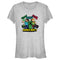 Junior's Minecraft Create Survive Explore Alex and Steve T-Shirt