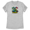 Women's Minecraft Create Survive Explore Alex and Steve T-Shirt