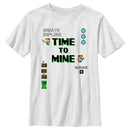 Boy's Minecraft Small Steve and Alex T-Shirt