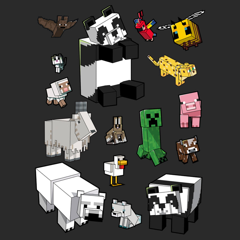 Men's Minecraft Overworld Mobs T-Shirt