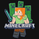 Girl's Minecraft Alex and Creepers T-Shirt