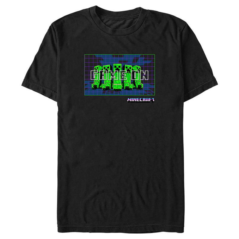 Men's Minecraft Creepers Game On T-Shirt