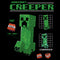 Men's Minecraft Creeper Graph Charged T-Shirt