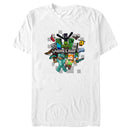 Men's Minecraft Character Collage T-Shirt