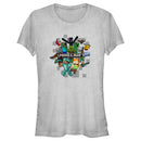 Junior's Minecraft Character Collage T-Shirt