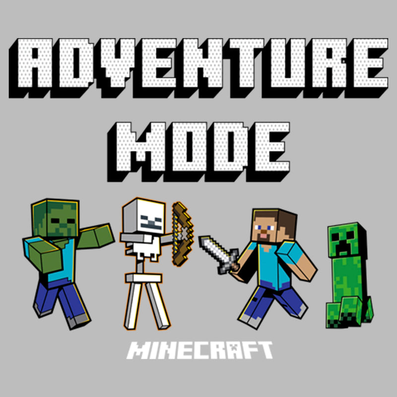 Girl's Minecraft Adventure Mode T-Shirt