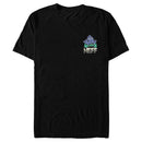 Men's NEFF Meltdown Mushroom Black T-Shirt