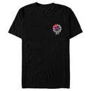 Men's NEFF Checkered Flowers Logo T-Shirt