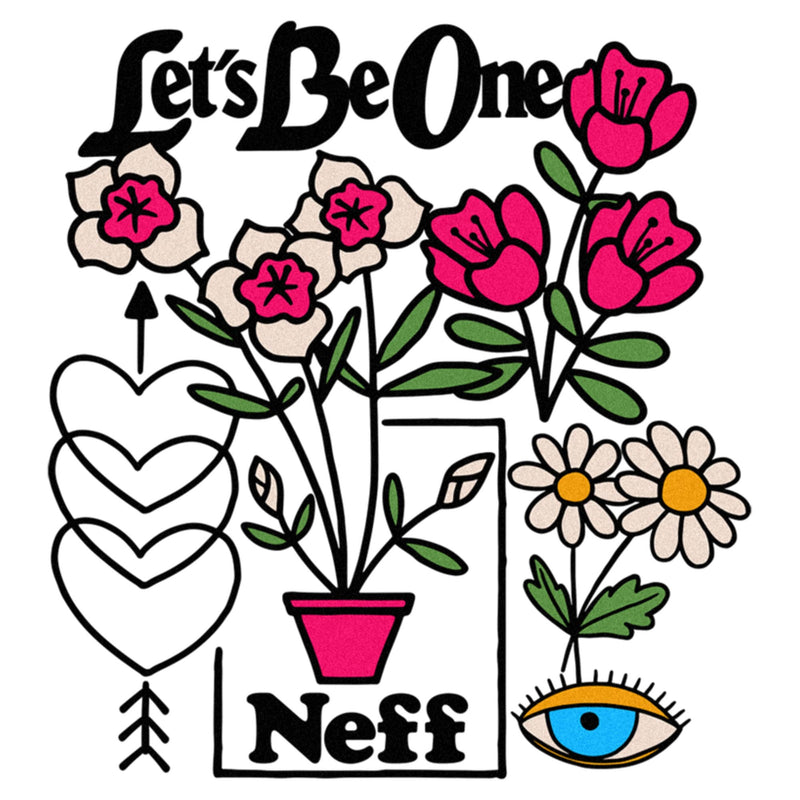 Men's NEFF Let's Be One T-Shirt