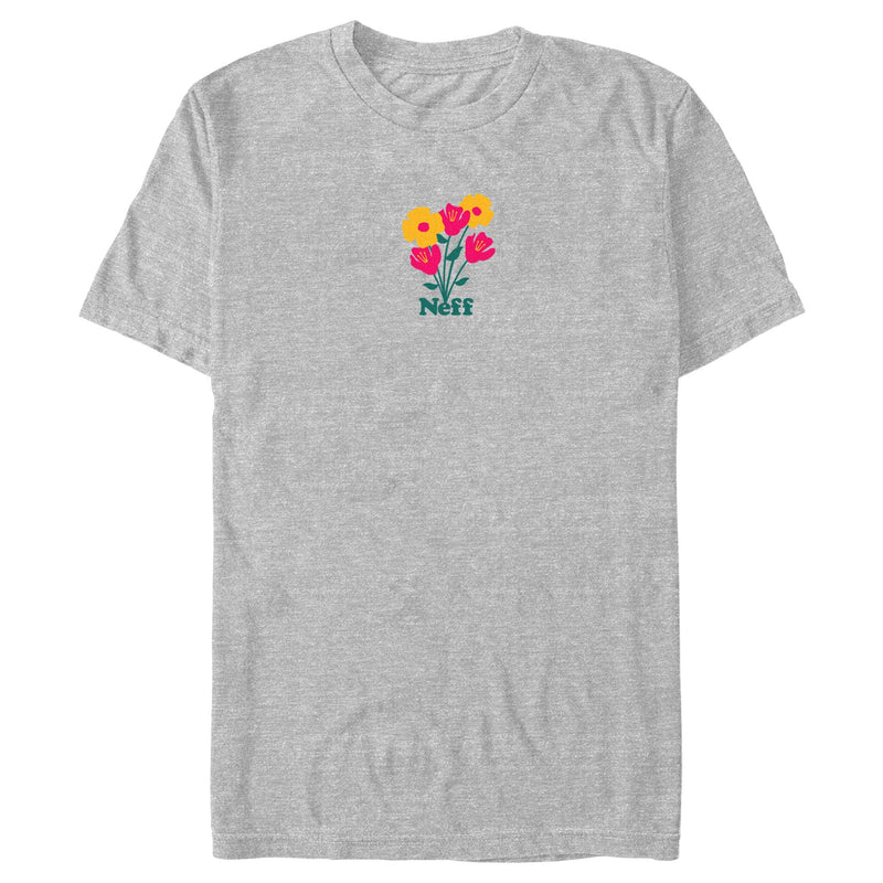 Men's NEFF Small Flower Bouquet Logo T-Shirt