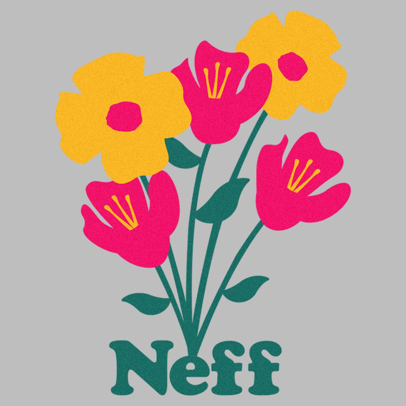 Men's NEFF Large Flower Bouquet Logo T-Shirt