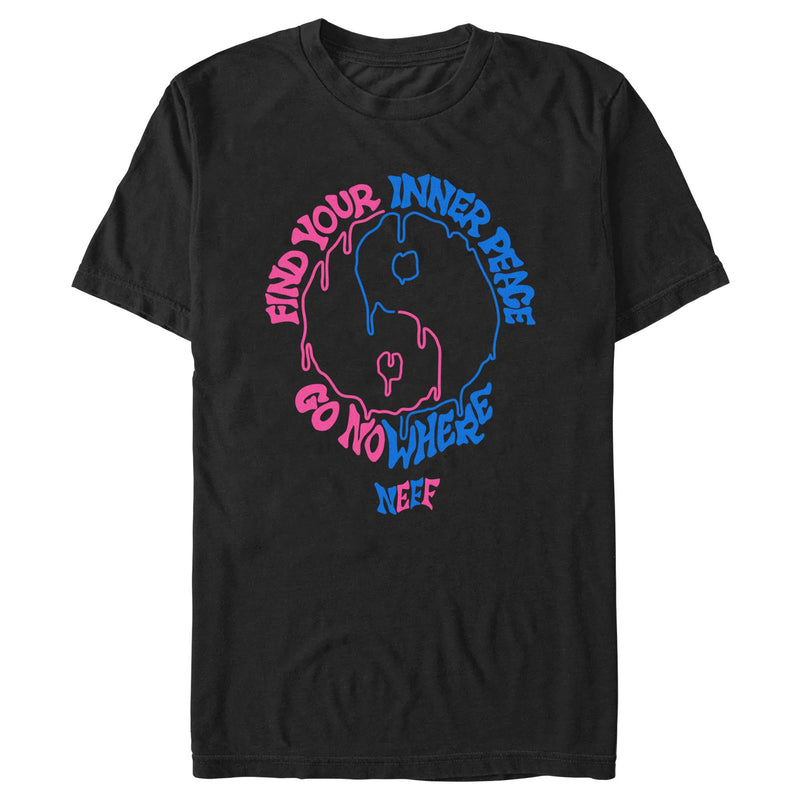 Men's NEFF Find Your Inner Peace Go Nowhere Large T-Shirt