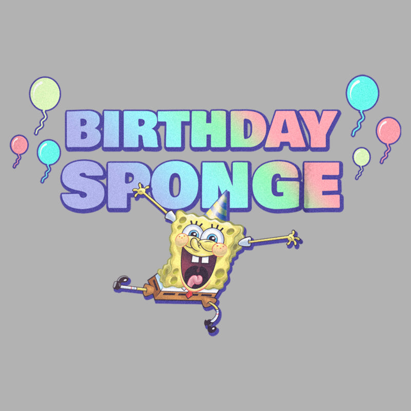Boy's SpongeBob SquarePants Birthday Sponge T-Shirt