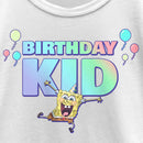 Girl's SpongeBob SquarePants Birthday Kid T-Shirt