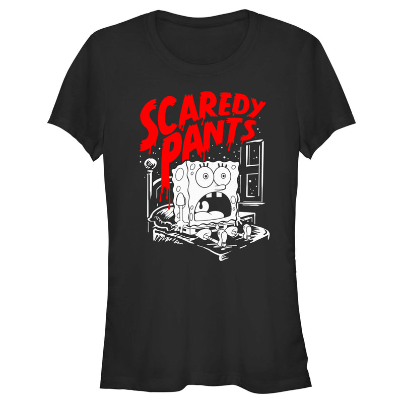 Junior's SpongeBob SquarePants Scaredy Pants T-Shirt