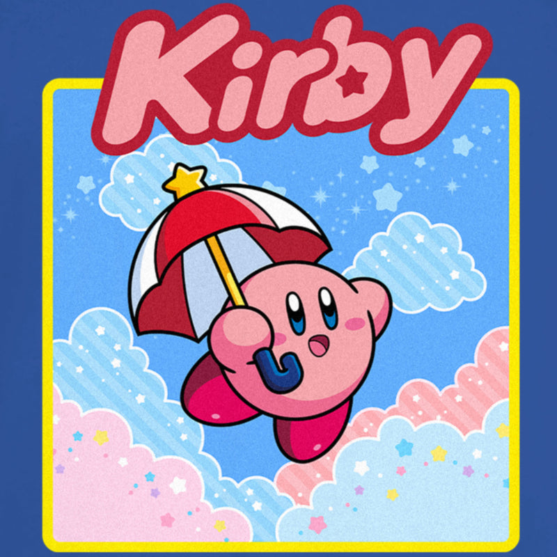 Junior's Nintendo Kirby Flying Portrait T-Shirt