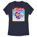 Women's Nintendo Kirby Flying Portrait T-Shirt