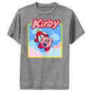 Boy's Nintendo Kirby Flying Portrait Performance Tee