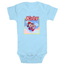 Infant's Nintendo Kirby Flying Portrait Onesie