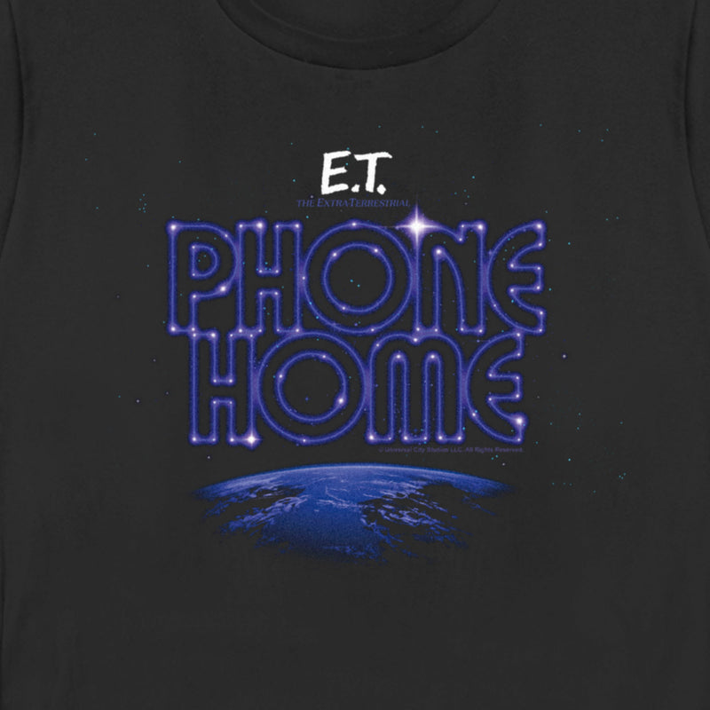 Women's E.T. the Extra-Terrestrial Earth Phone Home T-Shirt