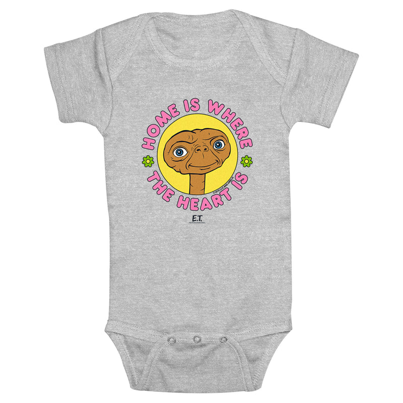 Infant's E.T. the Extra-Terrestrial Home Is Where the Heart Is Onesie