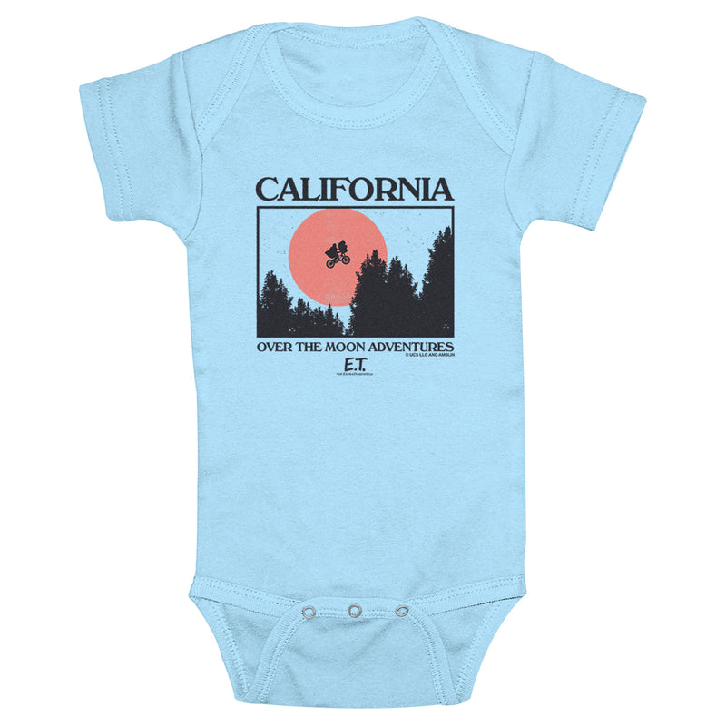 Infant's E.T. the Extra-Terrestrial Over the Moon Adventures Onesie