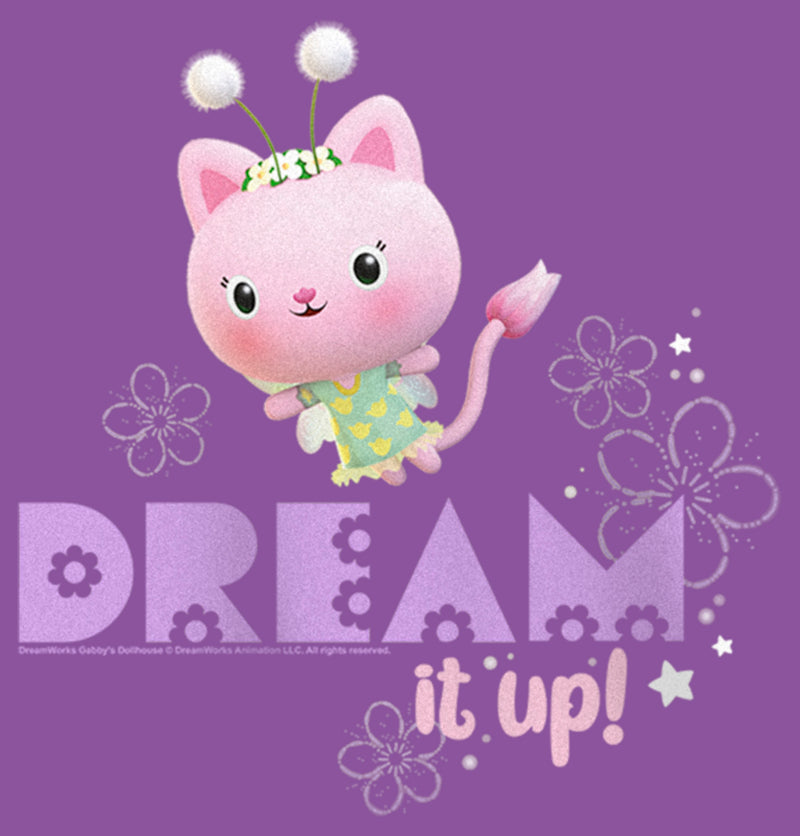 Girl's DreamWorks: Gabby's Dollhouse Kitty Fairy Dream it Up! T-Shirt