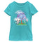 Girl's DreamWorks: Gabby's Dollhouse Pandy Paws Feel the Magic of the Garden T-Shirt