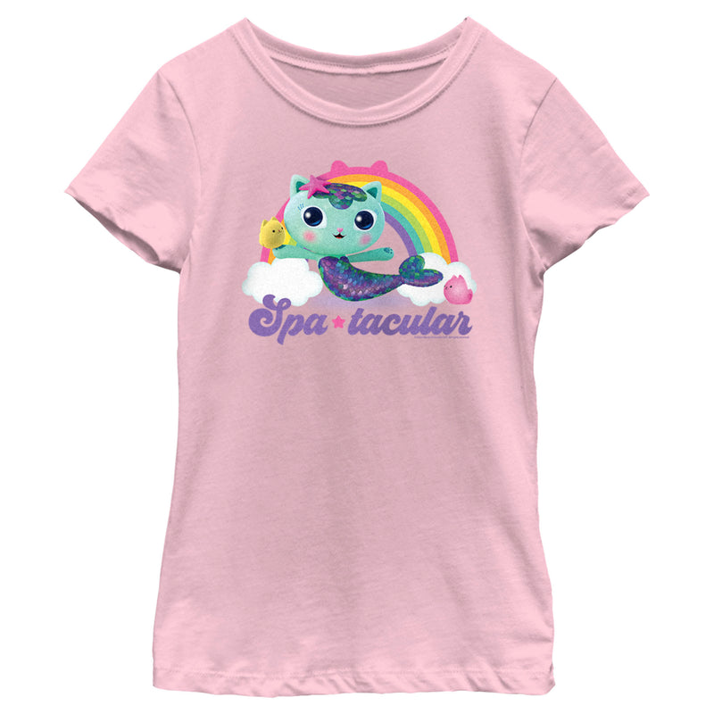 Girl's DreamWorks: Gabby's Dollhouse Spa-Tacular MerCat T-Shirt