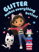 Girl's DreamWorks: Gabby's Dollhouse Glitter Makes Everything Better Group T-Shirt