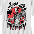 Boy's Universal Monsters Mother's Day Love My Mummy T-Shirt
