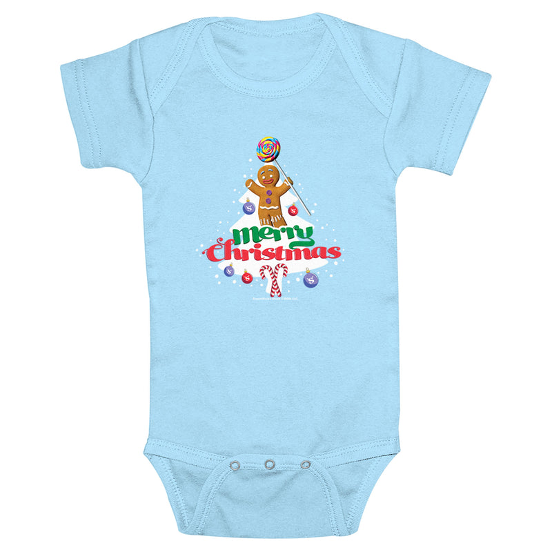 Infant's Shrek Ginger Christmas Onesie