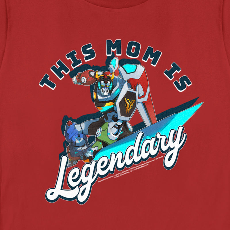Women's Voltron: Legendary Defender Legendary Mom T-Shirt