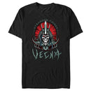 Men's Stranger Things Vecna Skeleton Portrait T-Shirt