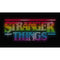 Junior's Stranger Things Sparkling Rainbow Logo Racerback Tank Top