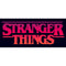 Junior's Stranger Things Pink Logo T-Shirt