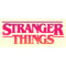 Men's Stranger Things Pink Logo T-Shirt