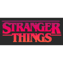 Men's Stranger Things Pink Logo T-Shirt