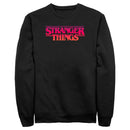 Men's Stranger Things Pink Logo Sweatshirt