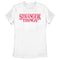 Women's Stranger Things Dripping Logo T-Shirt