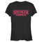 Junior's Stranger Things Dripping Logo T-Shirt